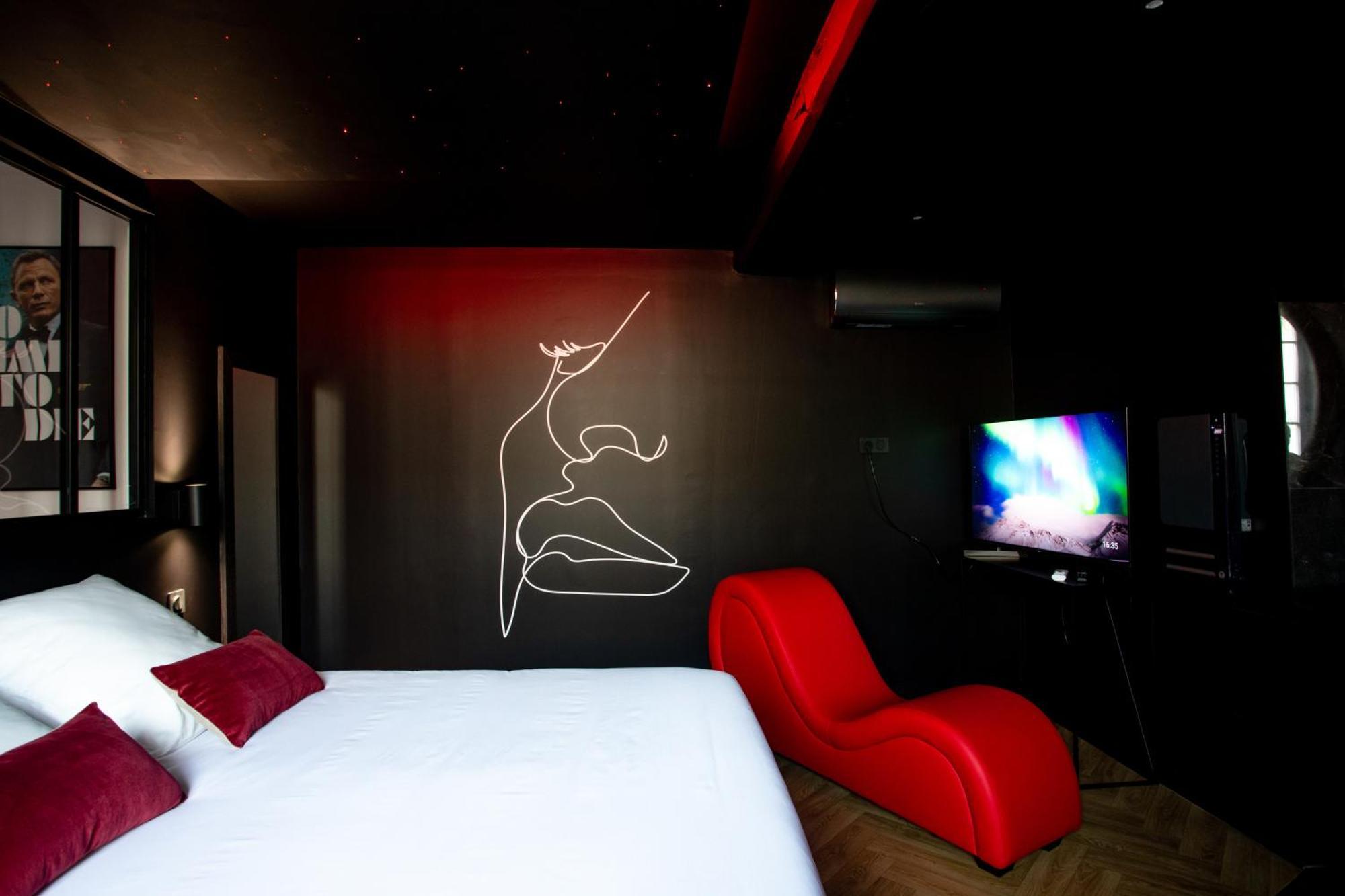 La Suite Spa & Cinema Saint-Lambert-du-Lattay Exteriér fotografie